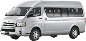 Toyota Commuter (10 мест) - 3500 бат