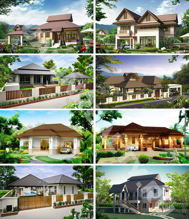 Hua Hin Nice Breeze все дизайны домов и вилл в поселке